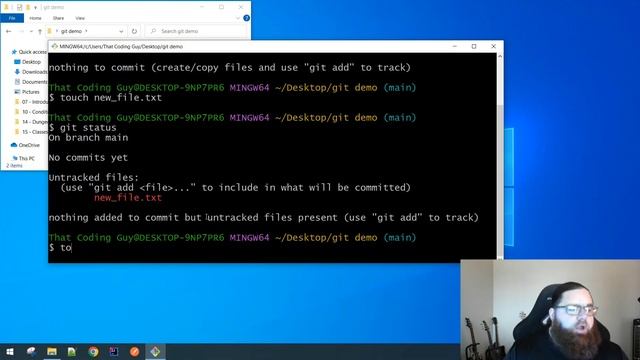 How to Use Git Status смотреть онлайн