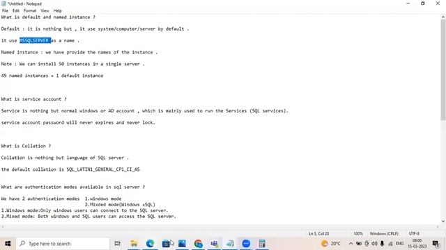 SQL Installation 1 смотреть онлайн