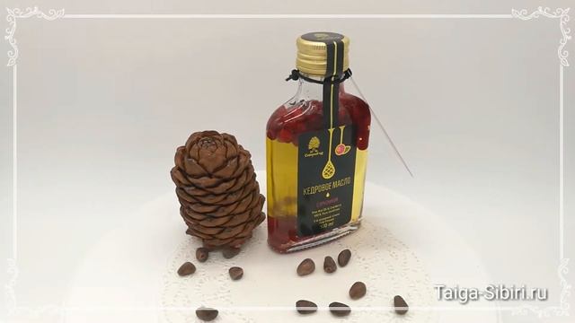 Кедровое масло с ягодами брусники/ сибирский кедр смотреть онлайн