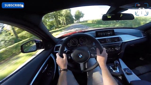 BMW 3 Series 2017 335d Xdrive Touring POV Test Drive Acceleration & Interior Sound