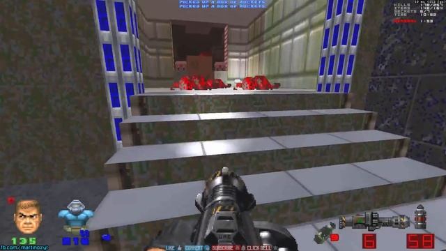BRUTAL DOOM v21 Dox - AfterDoom, Icon Of Sin is Dead [100% SECRETS] смотреть онлайн