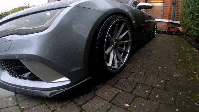Audi S7 Project to RS7 look with more carbon parts смотреть онлайн