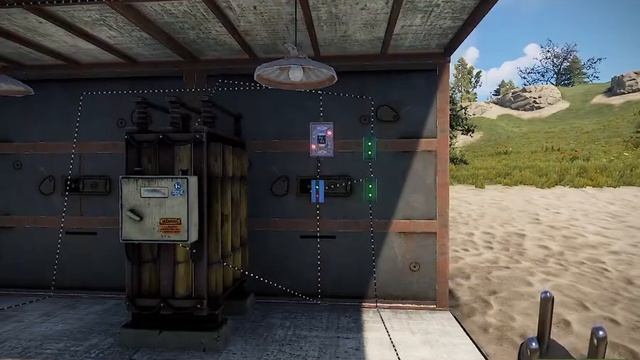 RUST. Бесперебойное питание (бесперебойник) для турели смотреть онлайн