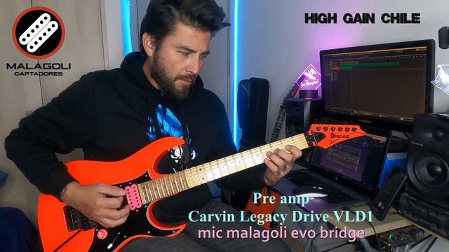 #MALAGOLI EVO test #Ibanez #Rg550 смотреть онлайн