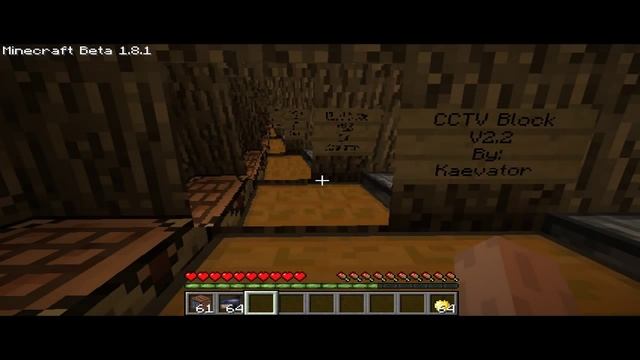 Minecraft : CCTV Mod v2.2 Mod Review (Video Camera/Screen) [1.8.1] смотреть онлайн