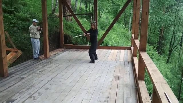 12 меч #тайцзицюань #ТимофееваОксана #меч #ФедерацияТрадиционногоУшуСвердловскойОбласти смотреть онлайн