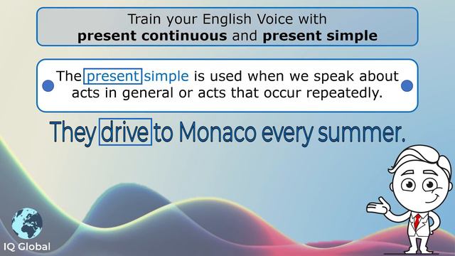 When to Use the Present Continuous and Present Simple | Intermediate Grammar | B1 Level смотреть онлайн
