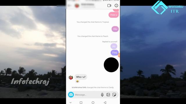 New instagram update cross app message, chat themes, selfie sticker, emoji react தமிழ் смотреть онлайн
