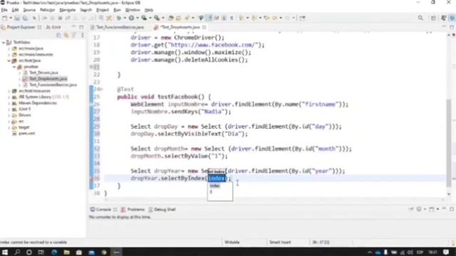 Selenium Webdriver (Java) - Dropdowns (desplegables) + Assert Junit смотреть онлайн