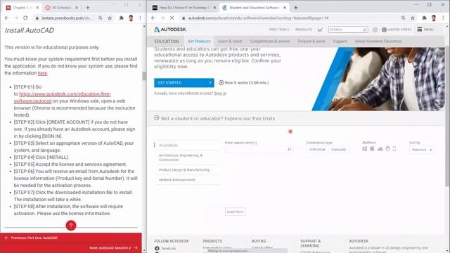 01 - Introduction of AutoCAD - CO 2 - How to install the application смотреть онлайн