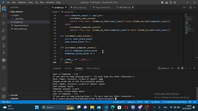 CS50 python - Final Project смотреть онлайн