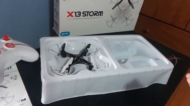 UNBOXING - Drone X13 STORM - DRONE ACESSÍVEL! смотреть онлайн