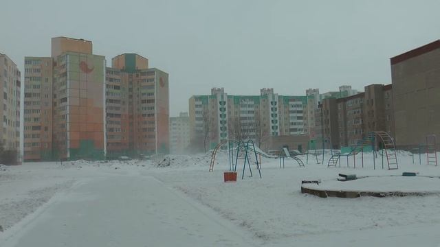 Солигорск: за 3 часа температура упала на 7 градусов [HD] смотреть онлайн