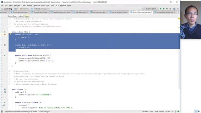 Java Interview questions and answers 6 What is method overloading and method overriding смотреть онлайн