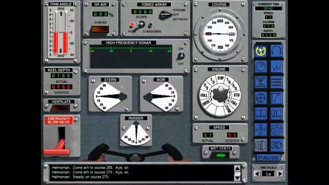 688(I) Hunter-Killer Training Mission 3: Virginia SLMMs (BUGGED) смотреть онлайн