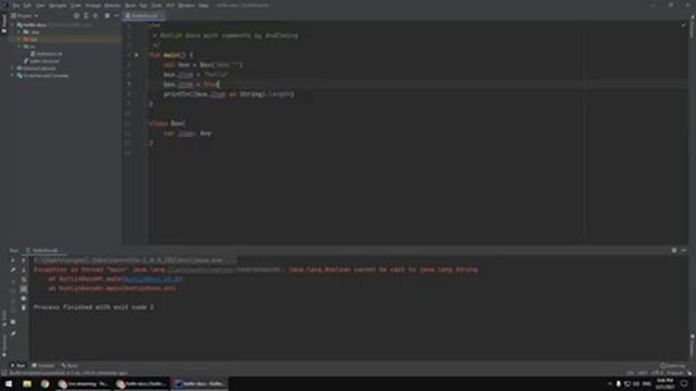 Kotlin с нуля #11 - Sealed classes, Generics (kotlin docs "live" с комментариями) смотреть онлайн