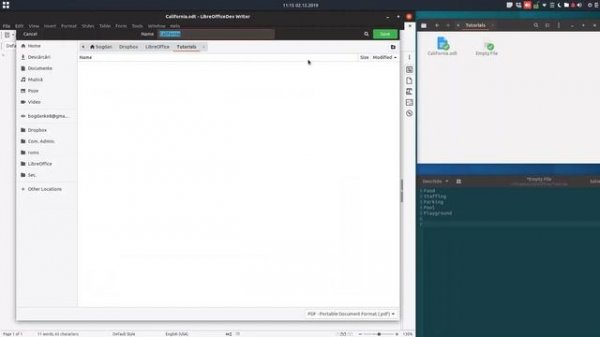 How to create fillable PDF forms in LibreOffice Writer