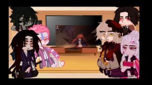 uppermoons and Muzan react to Rimuru tempest "TEAM GOKU" Part 5 | Gacha react