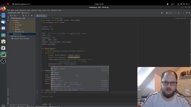 Python Gelişim Dersleri (Socket Programlama) Görsel Chat Uygulaması -Part 2.2 смотреть онлайн