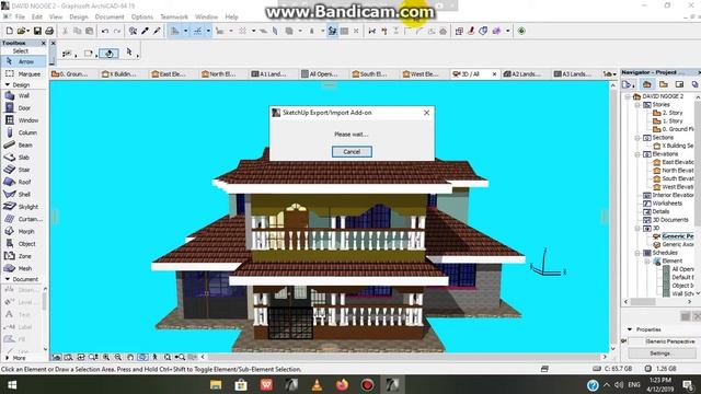 EXPORTING ARCHICAD 3D FILES TO SKETCHUP смотреть онлайн
