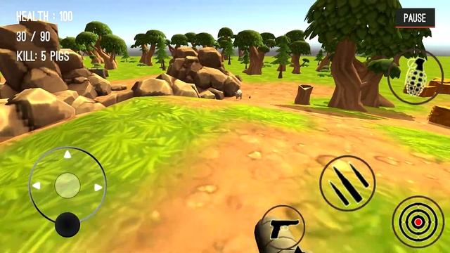 Wild Zoo Animals Hunting City Android Gameplay смотреть онлайн