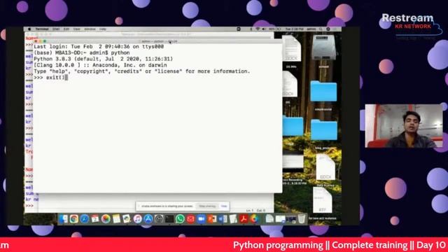 Basic Python Live Session Day- 11 | Modules In Python | KR Network Cloud смотреть онлайн
