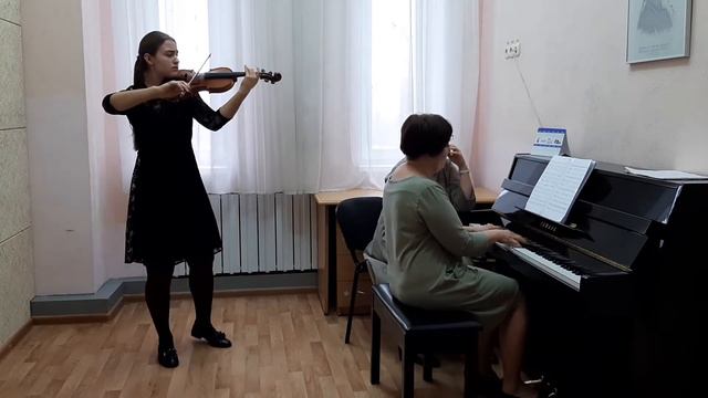 Анастасия Тарасова Донт каприс №4 Дж.Тартини соната «Покинутая Дидона» 1,2 ч. К.Сен-Санс «Хаванез»