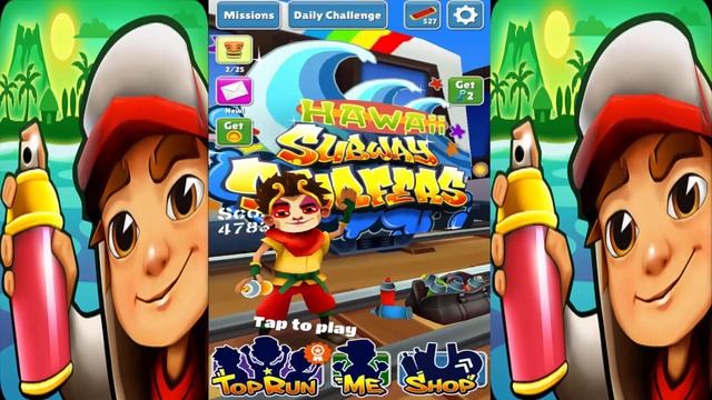 Subway surf НОВЫЙ СОБИРАТЕЛЬ МОНЕТ SUN и НИНЗЯ мультик игра для детей KIDS KIDS смотреть онлайн