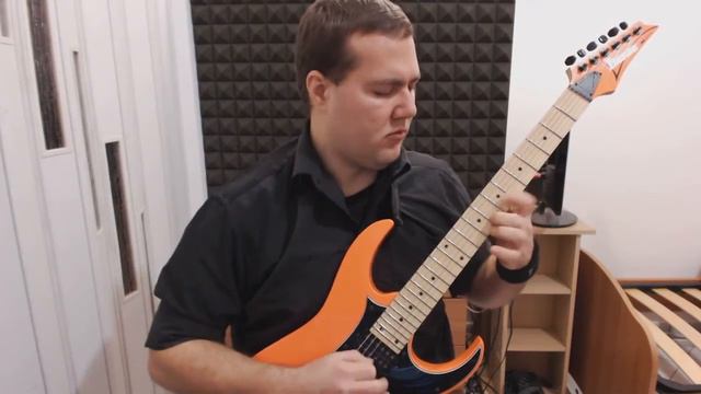Ibanez RG331 + Dimarzio D-activator bridge смотреть онлайн
