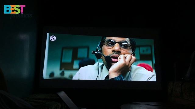 TaoTronics Projector Screen with Stand 100 inch 16:9 Ratio Unboxing & Test смотреть онлайн