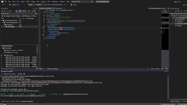 Playwright C# - Using RunSettings смотреть онлайн