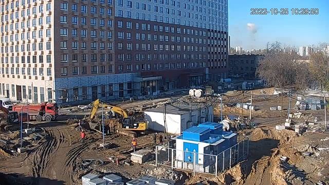 ПИК Кольская 8 ( камера 1 ) таймлапс с 22-10-2022 по 28-10-2022