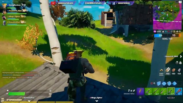 Fortnite Invasion Guile Life Guard Skin STREET FIGHTER GAMEPLAY! смотреть онлайн