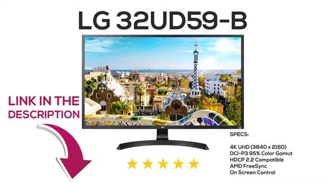 LG 32UD59-B Review 32" Class 4K UHD LED Monitor (32" Diagonal) смотреть онлайн