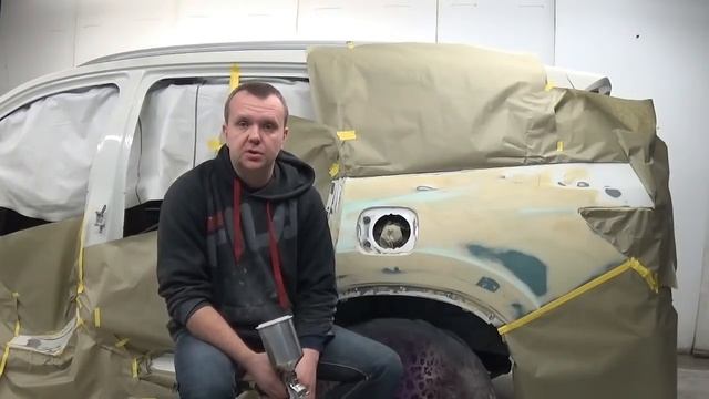 НАНЕСЕНИЕ 2К ГРУНТА на АВТО (нюансы) смотреть онлайн