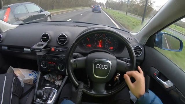 The SALVAGE Audi A3 2.0TDI IS TUNED!? IT UPSETS A TYPE R HOW!? смотреть онлайн