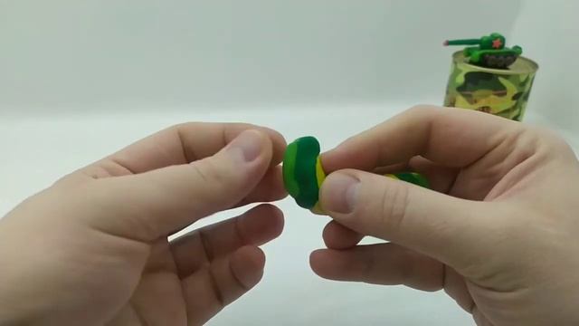 Лепим из пластилина "Танк" "Самолет" "Корабль" Подарок на 23 февраля своими руками смотреть онлайн