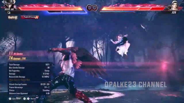 Devin Jin's Devil Twister Variant Combo ( Heat & Rage ) | Tekken 8 ( PC ) смотреть онлайн