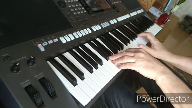 Adriano Celentano - Soli (cover) on the kbd Yamaha s770 смотреть онлайн