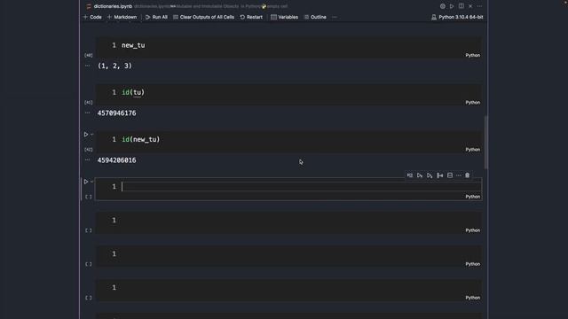 Mutable & Immutable objects in Python смотреть онлайн