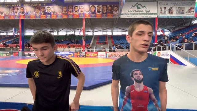 Финалисты Дагестана 2023 до 16 лет. 62 кг Магомедгаджи Казаватов и Ислам Мугутдинов. смотреть онлайн