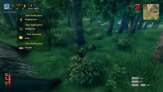 Hunting and defeating The First Boss! #2 Valheim смотреть онлайн