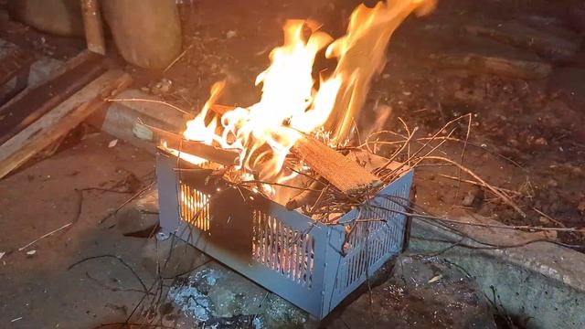 Сделал мангал из корпуса компьютера или хорошую печь смотреть онлайн