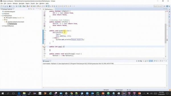 Stack with Java (in Bengali)