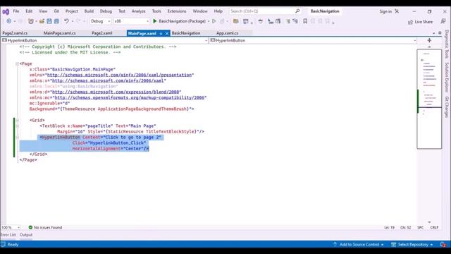 Windows UI 3 : Implement navigation between two pages | Windows App SDK смотреть онлайн