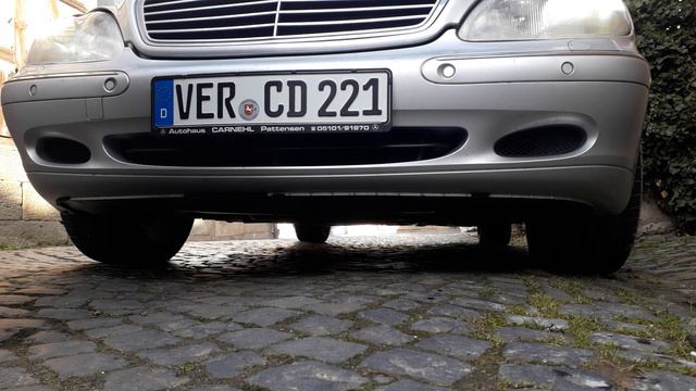 Mercedes S 400 CDI OM 628 (W220) Start / Biturbo Diesel V8 Sound смотреть онлайн