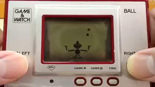 Ball (Original) Gameplay - Nintendo Game & Watch смотреть онлайн
