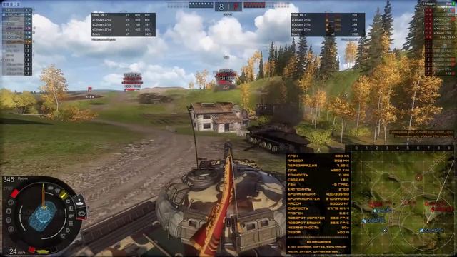 Armored Warfare. Объект 279 - ИМБИЩА против 4 уровней... смотреть онлайн