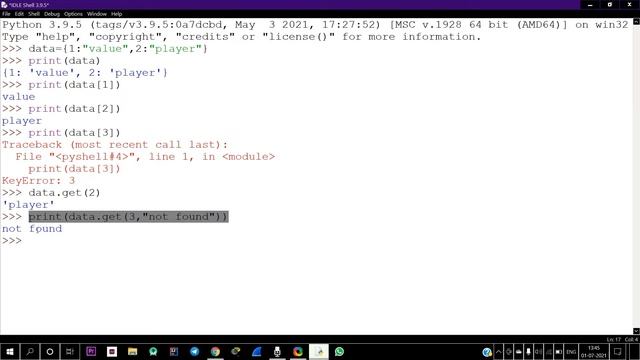 Dictionary In Python | Python | Python Series | In English | #python #idle #pythonseries смотреть онлайн