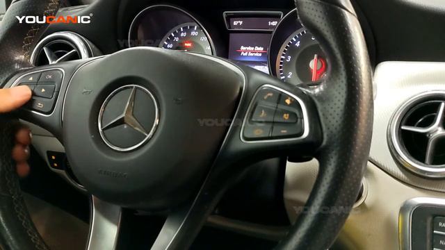 2014-2020 Mercedes Benz GLA250 X156 Oil Service Reminder Reset